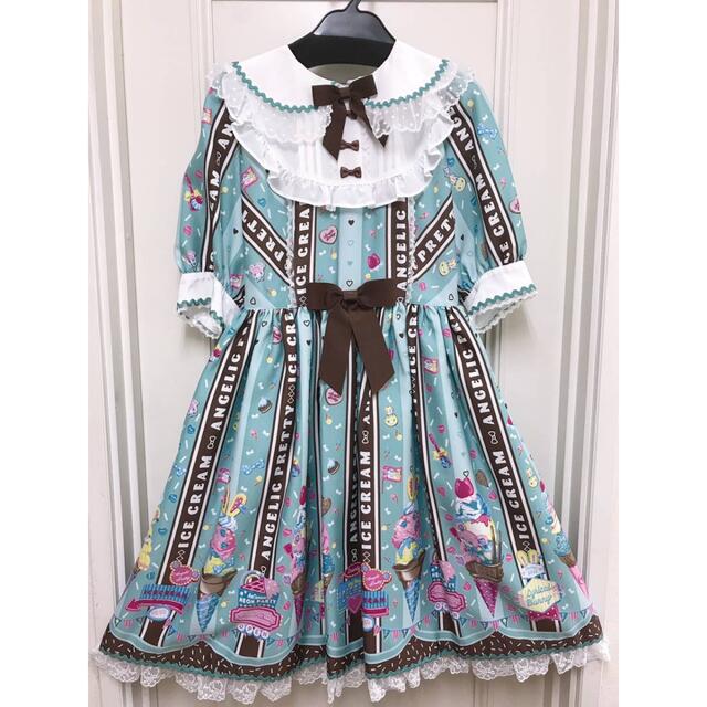 Angelic Pretty - Angelic Pretty Ice Cream Parlorワンピース Angelic Pretty - Angelic Pretty Ice Cream Parlorワンピース