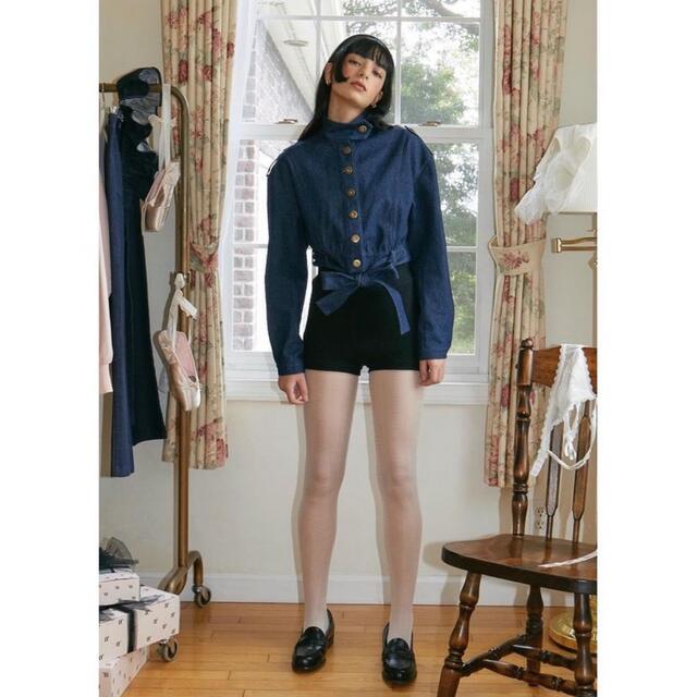 bibiy JOSIE DENIM JACKETの通販 by ☽ amo's shop|ラクマ