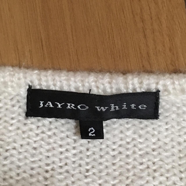 JAYRO White - JAYRO white ニットワンピースの通販 by ギッピー's shop｜ジャイロホワイトならラクマ