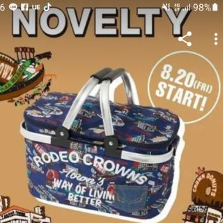 ロデオクラウンズワイドボウル(RODEO CROWNS WIDE BOWL)の新品未使用‼️値下げ‼️ロデオクラウンズレジバック(エコバッグ)