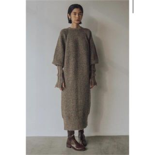 トゥデイフル(TODAYFUL)のwillfully new finger holelong knit OP(ロングワンピース/マキシワンピース)