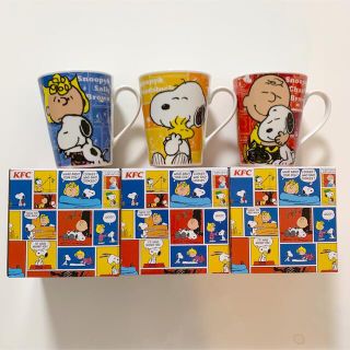 スヌーピー(SNOOPY)のケンタッキー　スヌーピー　マグカップ(キャラクターグッズ)