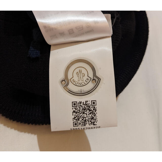 MONCLER(モンクレール)の新品 モンクレール ニットキャップ MONCLER ビーニー 帽子 メンズの帽子(ニット帽/ビーニー)の商品写真