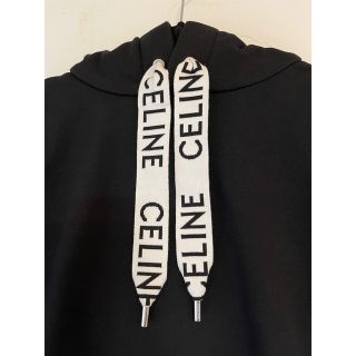 celine - 【CELINE】フード付きルーズスウェットシャツ/コットン