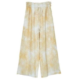 アメリヴィンテージ(Ameri VINTAGE)のけんけん様専用 MEDI LAMP EMBROIDERY PANTSイエローM(カジュアルパンツ)