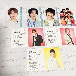 ジャニーズ(Johnny's)の那須佐藤檜山くんジャニアイオールスターズカードデタカ(男性アイドル)