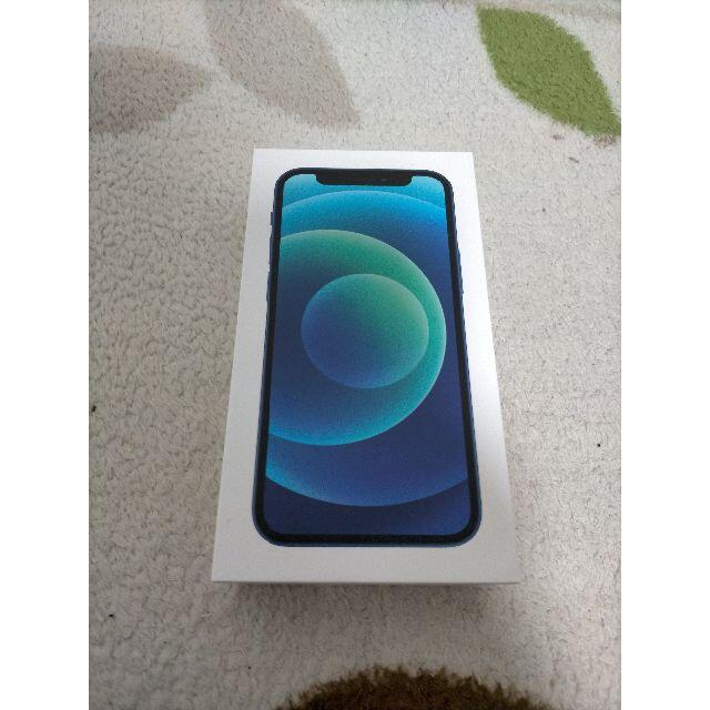 人気 Apple - 【新品 未使用】iPhone 12 mini 128GB Blue　シムフリー スマートフォン本体