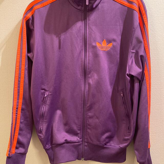 adidas - adidas originals トラック ジャージ セット 紫×オレンジ XS