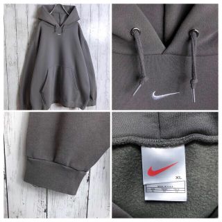 激レア☆90'S ナイキ NIKE パーカー ロゴ コラボ 女子も◎ USA