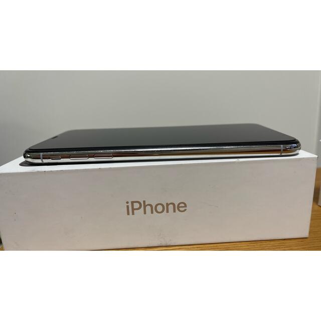 iPhone(アイフォーン)のiPhone Xs Max Silver 256 GB SIMフリー スマホ/家電/カメラのスマートフォン/携帯電話(スマートフォン本体)の商品写真