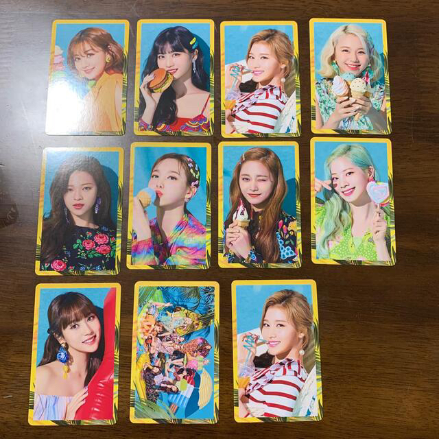 TWICE HappyHappy サナ ハイタッチ トレカ