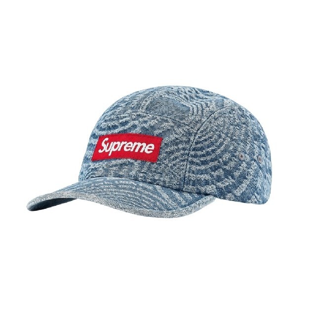 Supreme(シュプリーム)のSupreme Circles Jacquard Denim Camp Cap メンズの帽子(キャップ)の商品写真