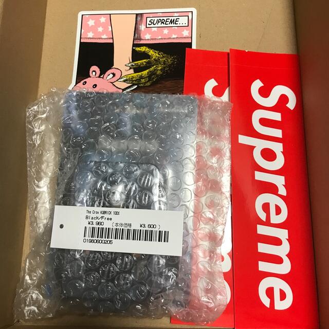 Supreme(シュプリーム)のSupreme The Crow KUBRICK 100% Black エンタメ/ホビーのフィギュア(その他)の商品写真