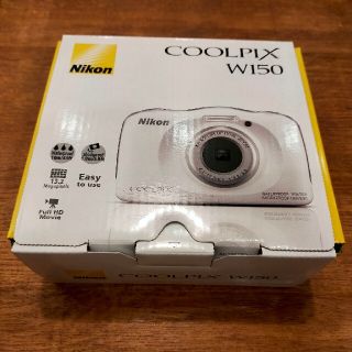 ニコン(Nikon)のNikon コンパクトデジタルカメラ COOLPIX W W150 WHITE(コンパクトデジタルカメラ)