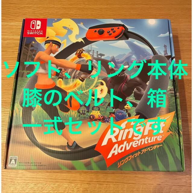 Nintendo Switch - Ring Fit Adventure リングフィット　ソフト
