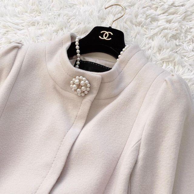TO BE CHIC - 美品♡トゥービーシック ウールロングコート FOXファー