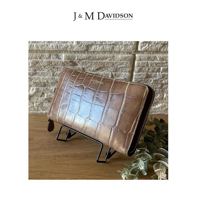 ジェイアンドエムデヴィッドソン J&M DAVIDSON 長財布 【美品