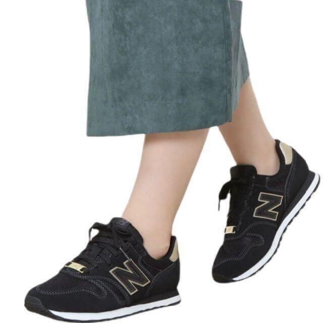 New Balance(ニューバランス)の23CM WL373　ME2　黒　ニューバランススニーカー レディース レディースの靴/シューズ(スニーカー)の商品写真