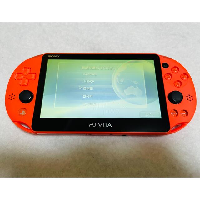 PSvita ネオンオレンジ PCH-2000