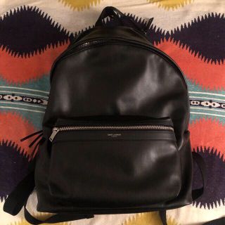 サンローラン(Saint Laurent)のサンローラン　シティバックパック　レザー(バッグパック/リュック)