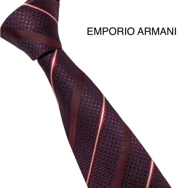 美品　未使用　EMPORIO ARMANI アルマーニ　ネクタイ　タグ付き | フリマアプリ ラクマ