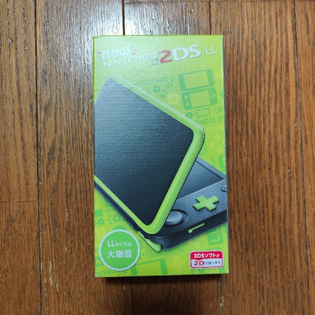 Newニンテンドー2DS LL ブラック×ライム　新品未開封