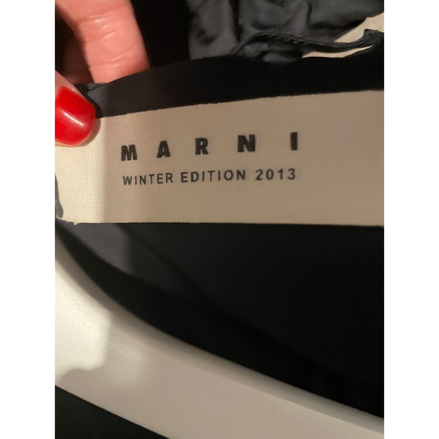 Marni(マルニ)の最終) MARNI ブラックハイブリッド　ダウンジャケット レディースのジャケット/アウター(ダウンジャケット)の商品写真