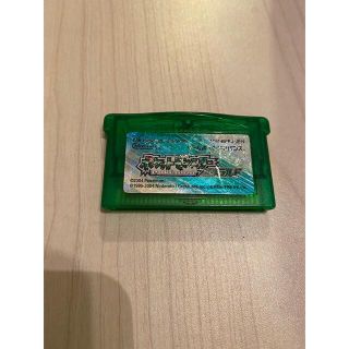 ゲームボーイアドバンス(ゲームボーイアドバンス)のポケットモンスター　エメラルド　(携帯用ゲームソフト)