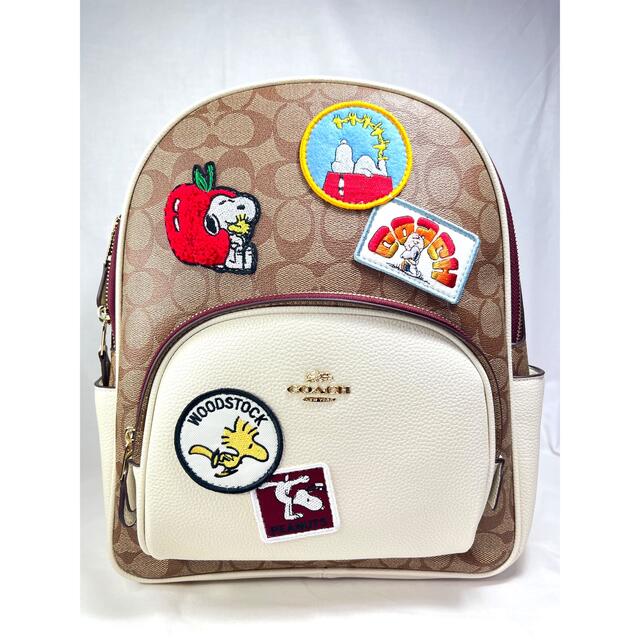 COACH × PEANUTS スヌーピー リュック