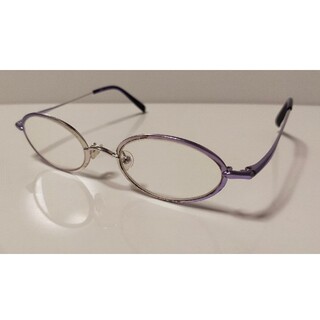 老眼鏡　MOAT　フレームメッキはげあり　度数+2·75(サングラス/メガネ)