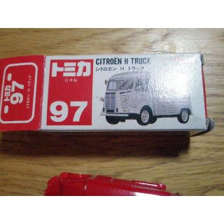 トミー 日本製 トミカ 1979年 シトロエン Hトラック ポリスカー/青白