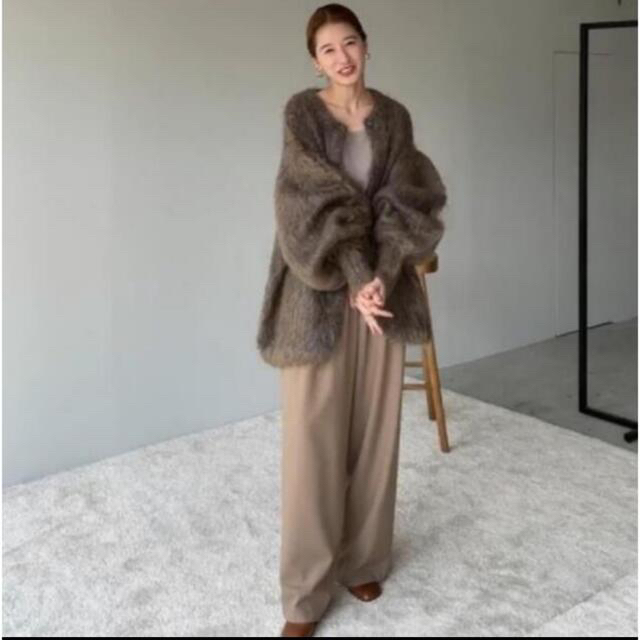 Steven Alan MOHAIR SHAGGY ロングコート BEIGE