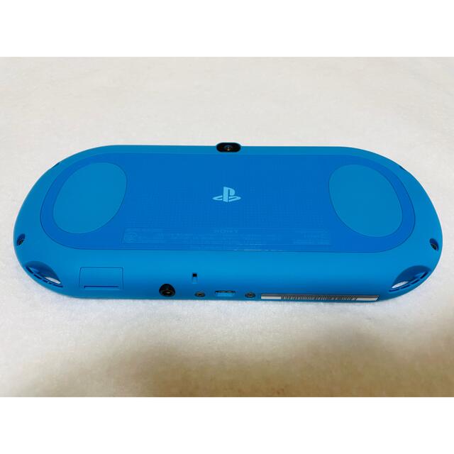 PlayStation Vita(プレイステーションヴィータ)の☆新品同様☆PS Vita PCH-2000 ZA23 アクアブルー エンタメ/ホビーのゲームソフト/ゲーム機本体(家庭用ゲーム機本体)の商品写真