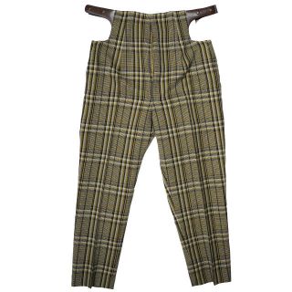 トーガ(TOGA)のTOGA 17AW Wool Check Pants チェックパンツ レディース(カジュアルパンツ)