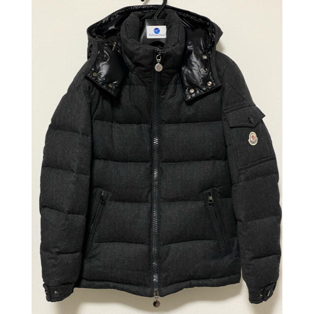 moncler ダウン モンジュネーブル サイズ0 ダークグレー