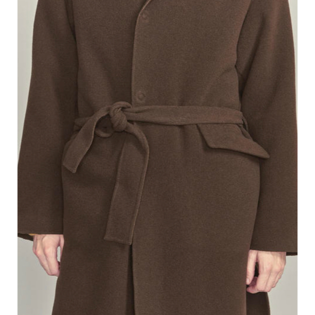 United Arrows スタンドカラーコート ブラウン United Arrows スタンドカラーコート ブラウン