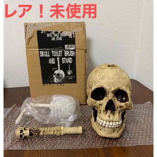 skull トイレブラシスタンド(その他)