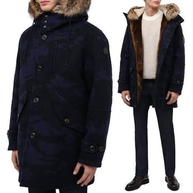 頂点　モンクレール　minaouet 新品　ミンク　ファー   moncler メンズのジャケット/アウター(ダウンジャケット)の商品写真