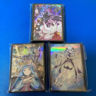 コナミ(KONAMI)の遊戯王　シークレットシャイニーbox 魔妖　ウィッチクラフト　雪女　プロテクター(カードサプライ/アクセサリ)