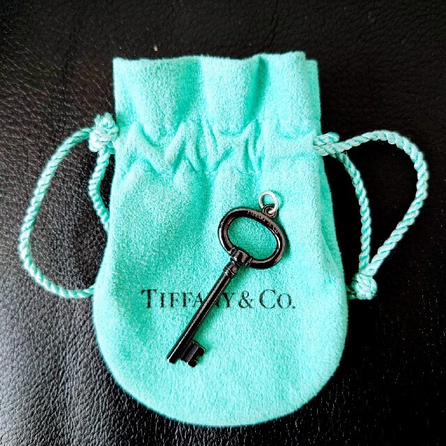 Tiffany & Co.(ティファニー)の【希少】TIFFANY&Co/キーペンダント/チタンチョーカー レディースのアクセサリー(ネックレス)の商品写真