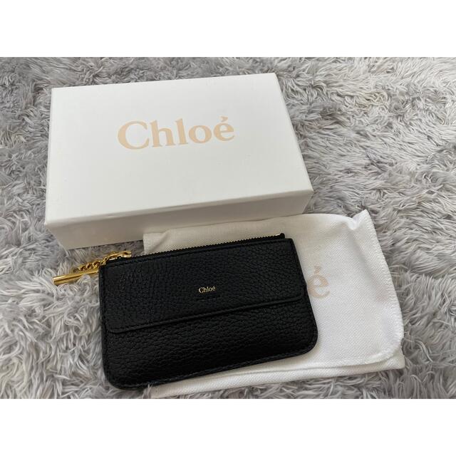 Chloe クロエ フラグメントケース カードケース ブラック - 財布