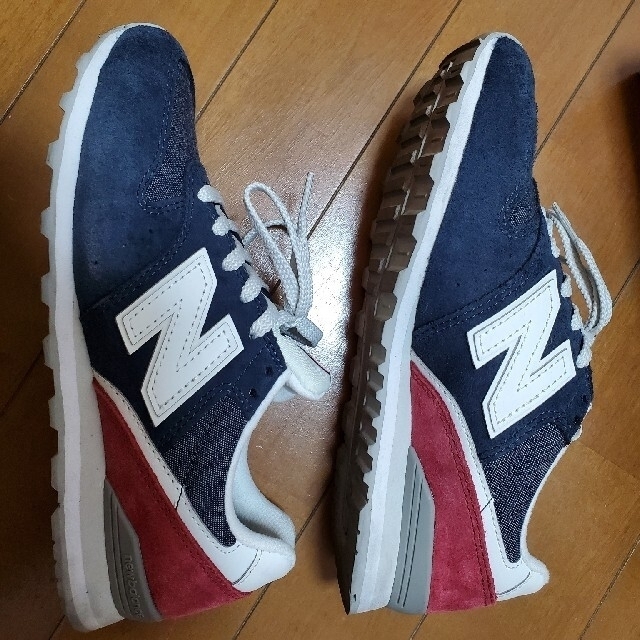 New Balance(ニューバランス)のスニーカー　ニューバランス　WL996BA　23cm レディース　紺　赤 レディースの靴/シューズ(スニーカー)の商品写真