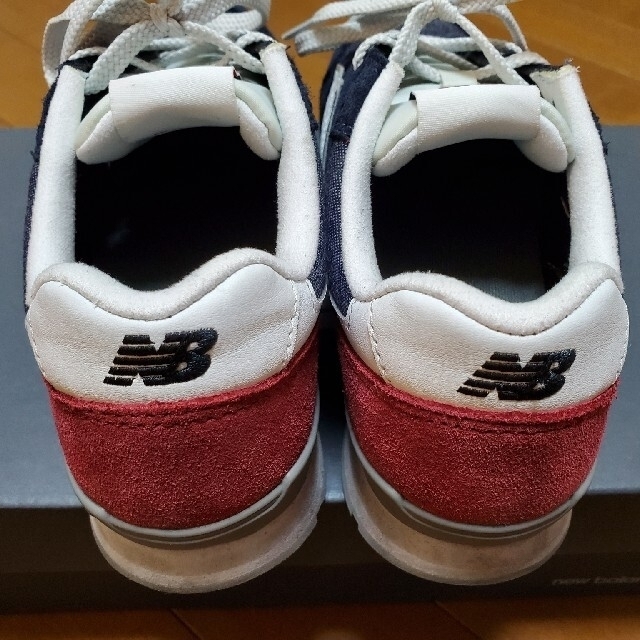 New Balance(ニューバランス)のスニーカー　ニューバランス　WL996BA　23cm レディース　紺　赤 レディースの靴/シューズ(スニーカー)の商品写真