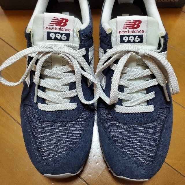 New Balance(ニューバランス)のスニーカー　ニューバランス　WL996BA　23cm レディース　紺　赤 レディースの靴/シューズ(スニーカー)の商品写真