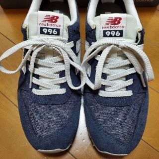 ニューバランス(New Balance)のスニーカー　ニューバランス　WL996BA　23cm レディース　紺　赤(スニーカー)