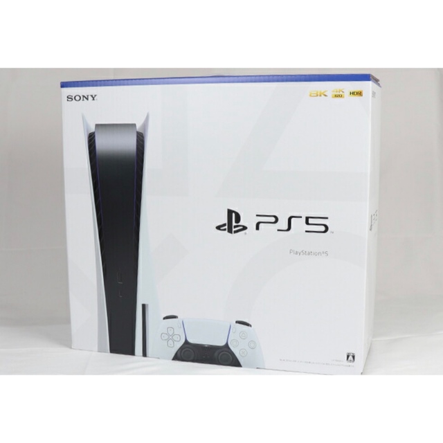 Plantation(プランテーション)のSONY PlayStation5    3年補償付き、新品のコントローラー付き エンタメ/ホビーのゲームソフト/ゲーム機本体(家庭用ゲーム機本体)の商品写真