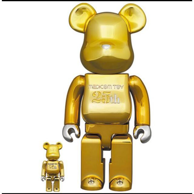 BE@RBRICK MEDICOM TOY 25th 100％ ＆ 400％