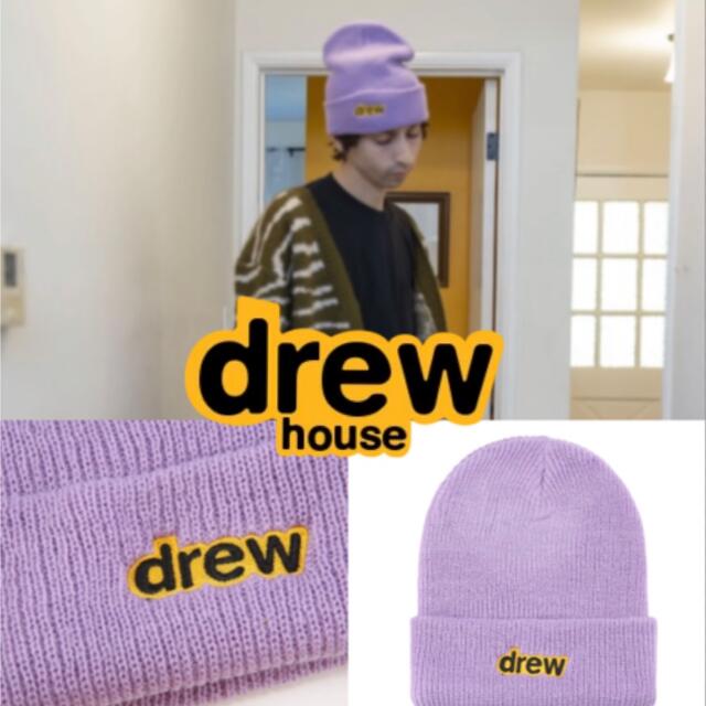 正規 ニットキャップ ビーニー drew house mascotビーニー