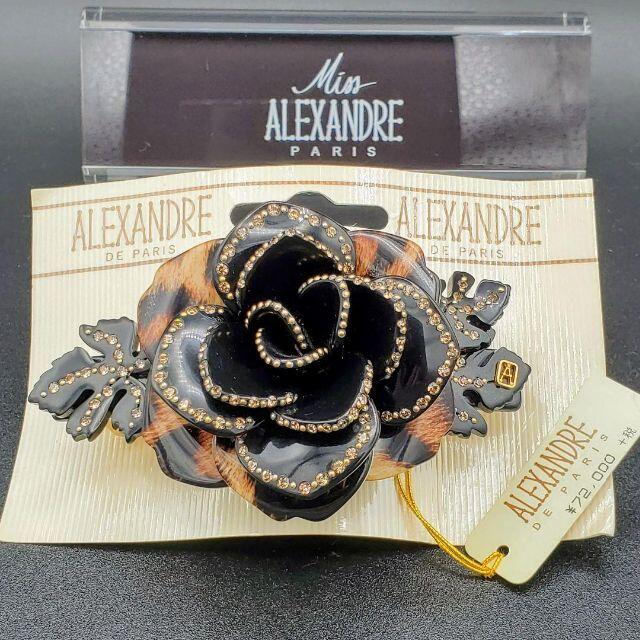 ALEXANDRE DE PARIS アレクサンドルドゥパリ バレッタ 薔薇花