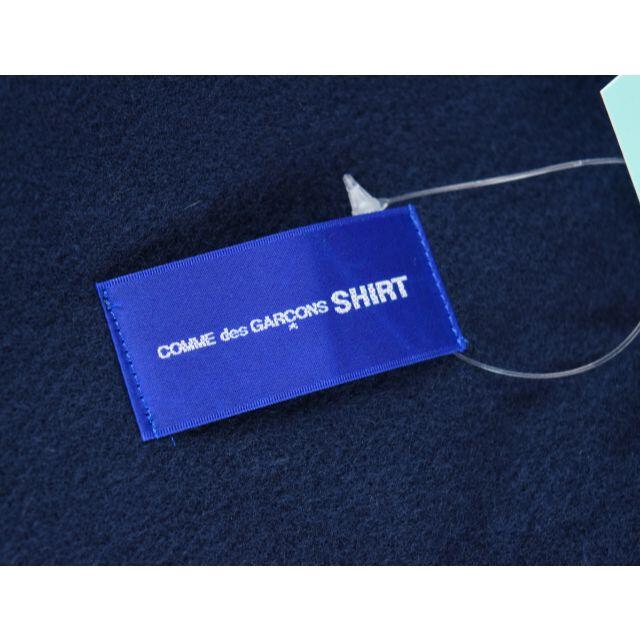 COMME des GARCONS(コムデギャルソン)の新品 COMME des GARCONS SHIRT イタリア製 ウールマフラー メンズのファッション小物(マフラー)の商品写真